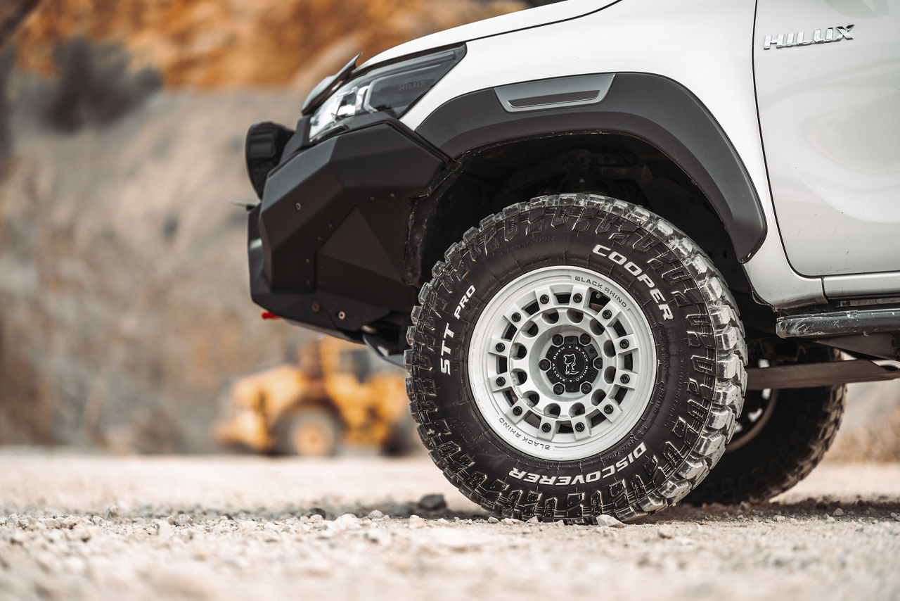 2023 Toyota Hilux - Black Rhino FUJI - White | Black Rhino
